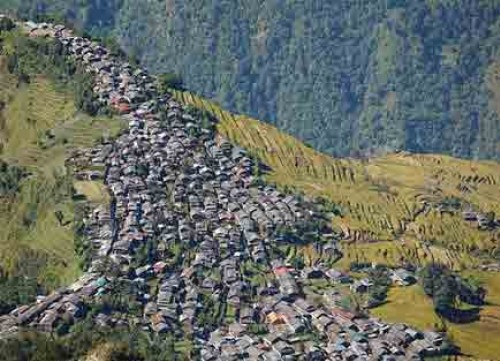 barpak epicenter area